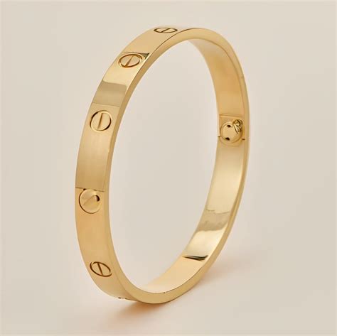 cartier love bracelet gold dupe|750 18 cartier ip 6688.